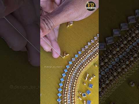 Aari work | trendy blouse designs 2025 |  aari work for beginners #shorts #aari #shortsvideo #song