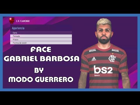 PES 2017 |PC| CPK | FACE GABRIEL BARBOSA Version Final + TATTOO 2019 BY MODO GUERRERO