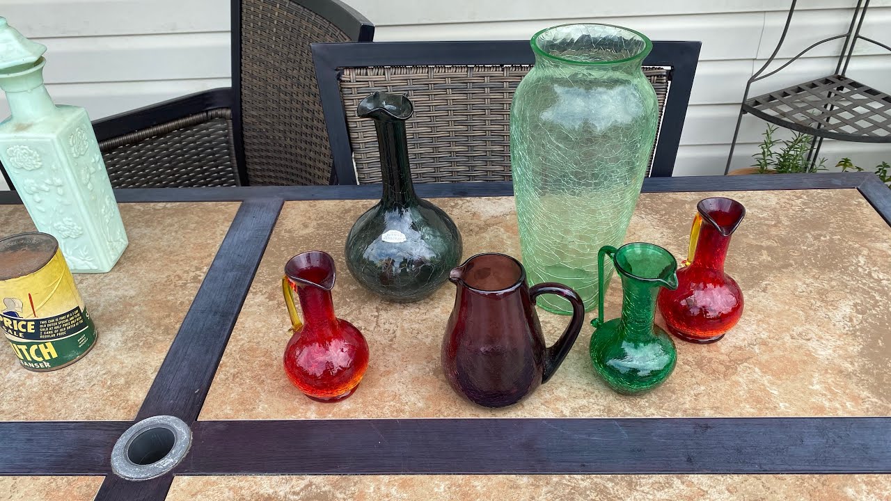 Yard Sale Blenko glass