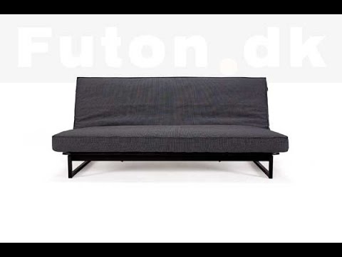 FRACTION SOFA BED with Sharp cover Grey and frame cover
