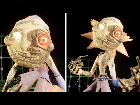 Broken Sun & Moon Need Help ( boss fight ) happy birthday - FNAF: Security Breach Ruin DLC