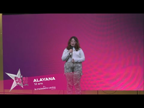 Alayna 12 ans - Swiss Voice Tour 2023, La Maladière Centre