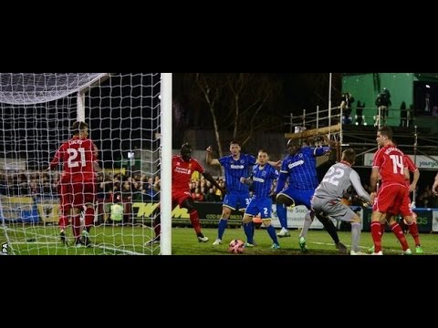 AFC Wimbledon vs Liverpool 1 - 2 All Goals & Highlights 2015 HD