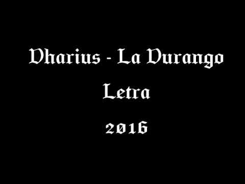 Dharius La durango (Letra)