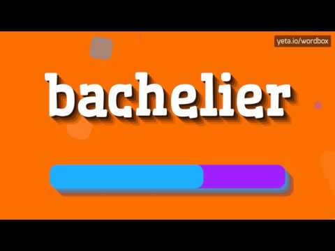 BACHELIER - HOW TO PRONOUNCE IT!?
