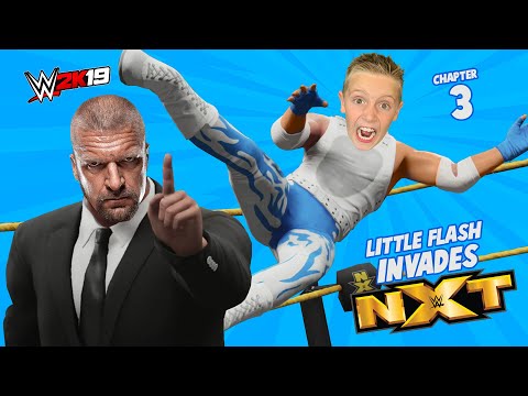 Little Flash invades NXT! WWE 2k19 Career Mode Part 3 | K-City GAMING