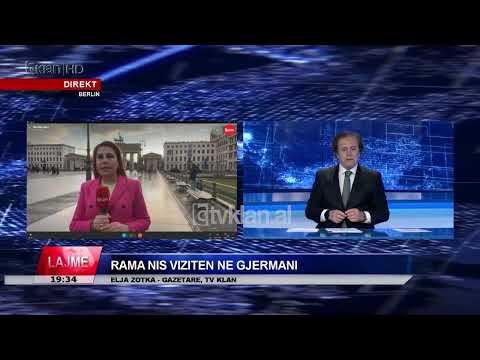 Rama nis vizitën në Gjermani, gazetarja e Tv Klan Elja Zotka jep detaje nga Berlini