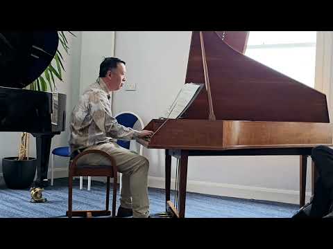 Passicaglia Keyboard Battle (Handel vs Scarlatti) excerpts on a Goble concert harpsichord.