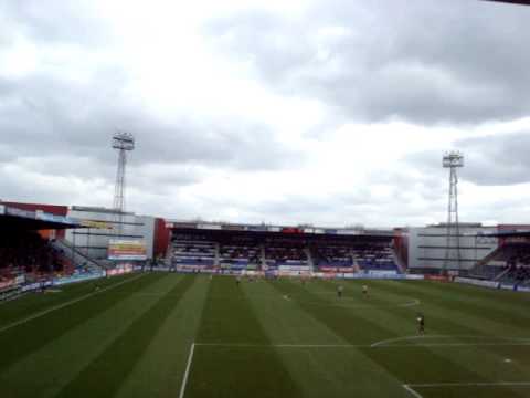 Goal Geoffrey Galata uit vrijetrap tijdens FCDB - TOP Oss 22-03-09