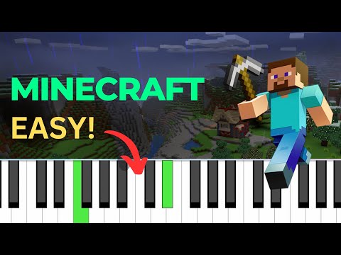 EASY! Minecraft Theme | Piano Tutorial | BEGINNER