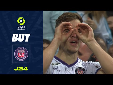 But Thijs-Jacco-Jan DALLINGA (3' - TFC) TOULOUSE FC - OLYMPIQUE DE MARSEILLE (2-3) 22/23