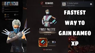 Fastest way to gain Kameo XP in MK1