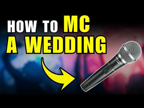 MC Tips for DJs - How I MC a Wedding