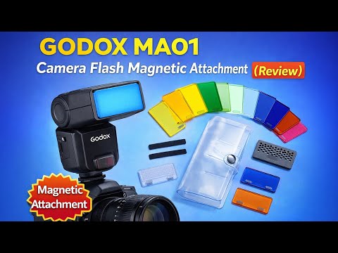 GODOX MA01 Magnetischer Kamerablitzaufsatz (Testbericht)