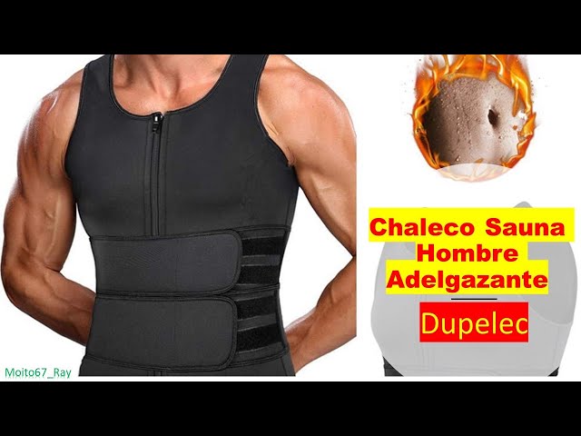 Vídeo relacionado con Chaleco Adelgazante De Sauna Con Doble Cintura - Entrenador De Cintura Moldeador Cuerpo Para Hombres, Camiseta Sin Mangas Compresión Muscular Para El Hogar, Gimnasio, Modelado Del Cuerpo ()(XL)
