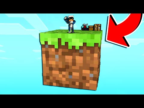 VIVO DENTRO UN BLOCCO DI MINECRAFT PER 24 ORE!!