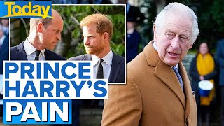 Prince Harry says he wants his father and brother back | Today Show Australia