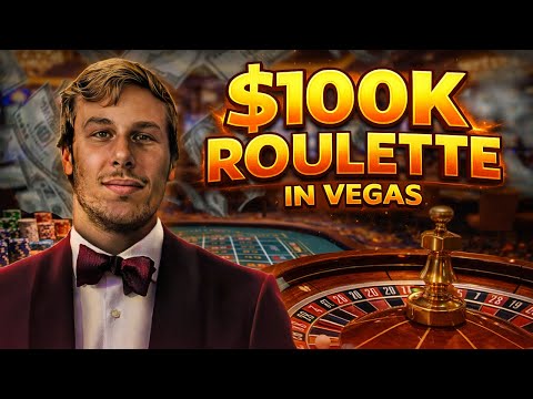 $100,000 HIGH STAKES Roulette Session at Red Rock Casino!
