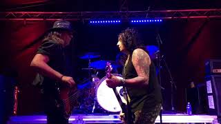Quiet Riot - Bass Case / The Wild And The Young - AT THE PROOF ROOFTOP LOUNGE - HOUSTON TX 10/19/17