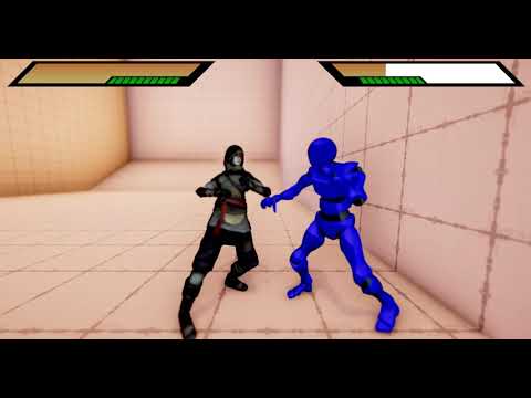 Fighting Game engine in Unity progress #1