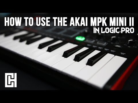 How To Use The AKAI MPK Mini II In Logic Pro Tutorial