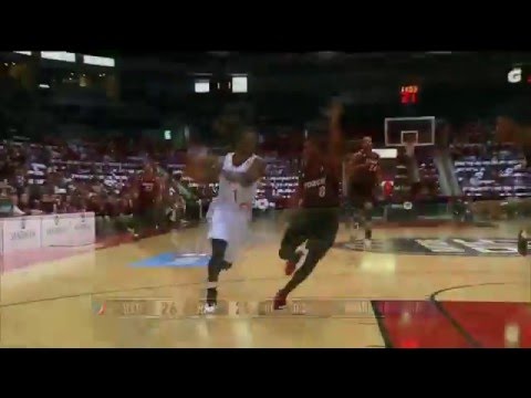 Raptors 905 Highlights: Kyser's Baseline Slam - January 2, 2016