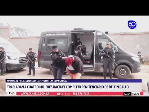 Delfín Gallo: operativo de traslado de cuatro mujeres
