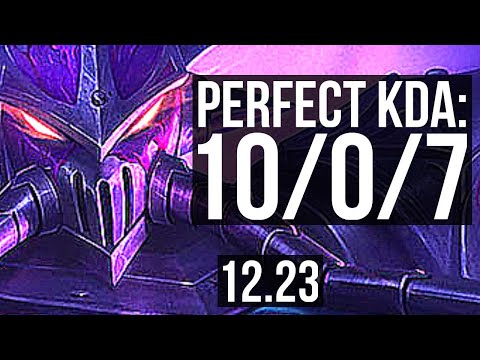 KASSADIN vs ANIVIA (MID) | 10/0/7, 1500+ games, 1.8M mastery, Legendary | EUW Diamond | 12.23