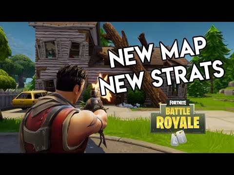 NEW MAP,  NEW STRATS -  Fortnite