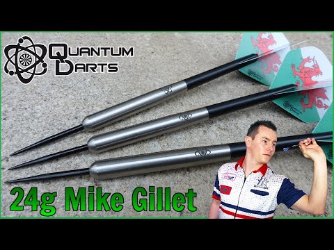 Quantum Darts 24g MIKE GILLET Darts Review - SMOOTH
