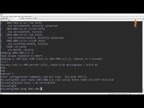 image-How to display existing IPv6 routes in Linux?