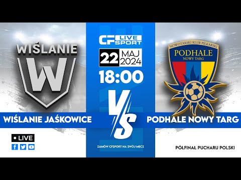 LIVE: Wiślanie Jaśkowice - Podhale Nowy Targ | 1/2 Finału Pucharu Polski 🏆