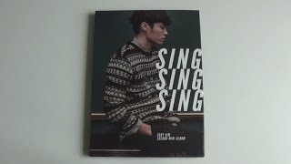 Unboxing Eddy Kim 에디킴 2nd Mini Album Sing Sing Sing