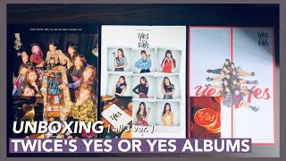 Download lagu ✧ unboxing TWICE's Yes or Yes albums [ all 3 ver. ] ! ✧ mp3