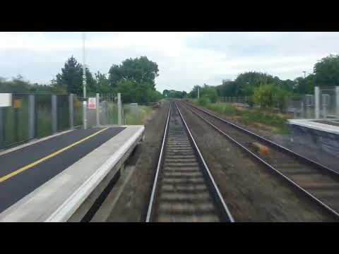 Chiltern Railways Cab ride Drivers eye view Class 165 Solihull to Dorridge