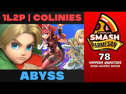 1L2P  colinies vs Abyss - Smash Ultimate Singles Winners Quarters Smash Parmesan 78 - Young link vs