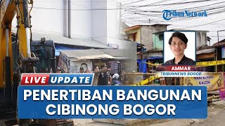 Warung Miras Diratakan, Sebanyak 23 Bangli di Cibinong Dibongkar Satpol PP untuk Penataan Kawasan