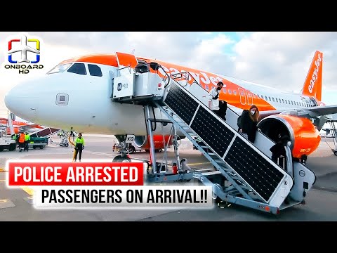 TRIP REPORT | Almost Diverted for Drunk Passengers! | Vienna to Amsterdam | Easyjet Airbus A319