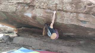 Video thumbnail of Leño, 6c. Albarracín