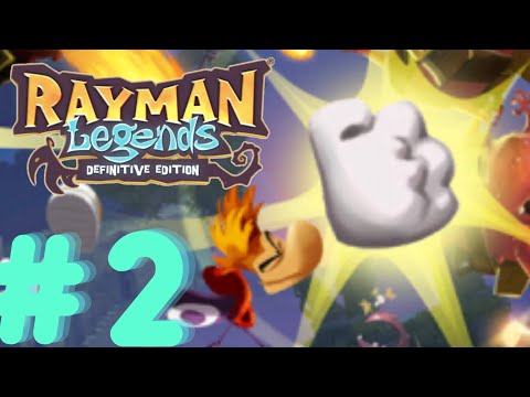 Rayman Legends Definitive Edition 100% Walkthrough Part 2 - Toad Story