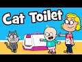 Funny Cat Song Cat Toilet Hooray Kids Songs Nursery Rhymes Funny Animal Songs