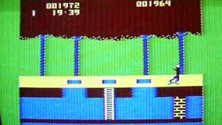 Cuthbert In The Jungle on Dragon 32 vintage home computer. Gameplay & Commentary