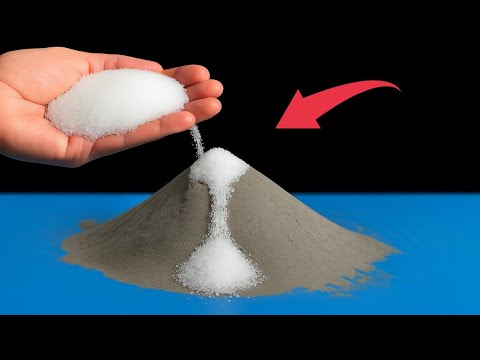 Mix SUGAR with CEMENT and see what most people don't even imagine happens!