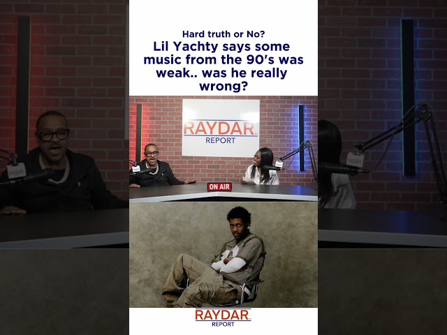 Lil Yachty Is Right! SOME '90s Hip-Hop Was Weak!