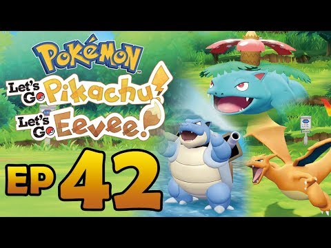 Pokemon Let's Go Pikachu & Eevee - [Part 42] Venusaur, Charizard, Blastoise Master Trainer!