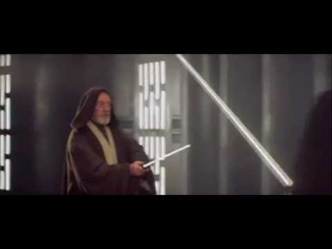 Obi Wan vs Vader - raw footage