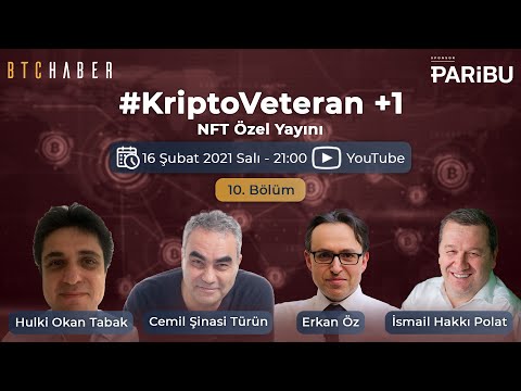 #KriptoVeteran + 1 NFT Özel Yayını (Konuk: Hulki Okan Tabak)