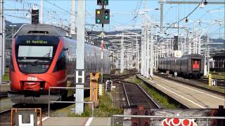 preview picture of video '4024 112-7, Ansage und Abfahrt Villach Hauptbahnhof, Oostenrijk 2012, 27 april 2012'