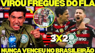 O PORCO virou FREGUÊS do FLAMENGO! ABEL nunca venceu o FLA no BRASILEIRÃO! JOGARAM a toalha!
