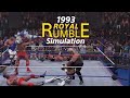 1993 Royal Rumble Simulation WWE 2K23